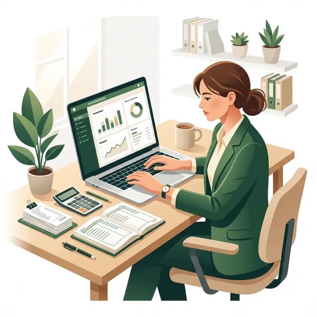 Bookkeeper CV Example — Bookkeeper with accounting ledgers