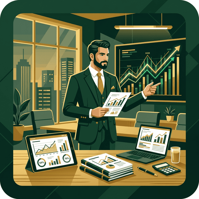 CFO CV Example — Chief Financial Officer with financial reports