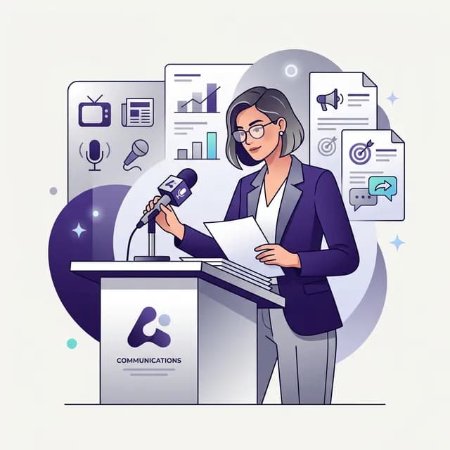 Communications Manager CV Example — PR professional with press releases