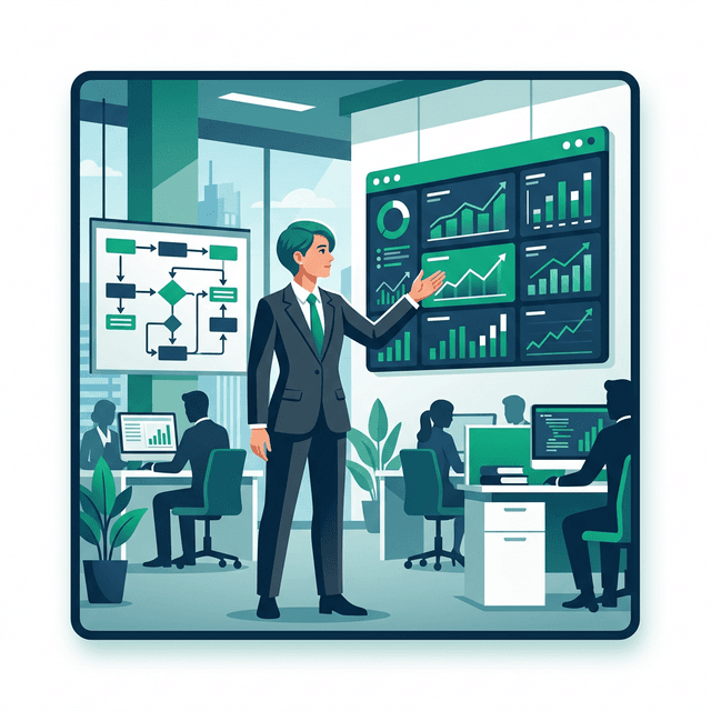 COO CV Example — Chief Operating Officer with operations dashboard