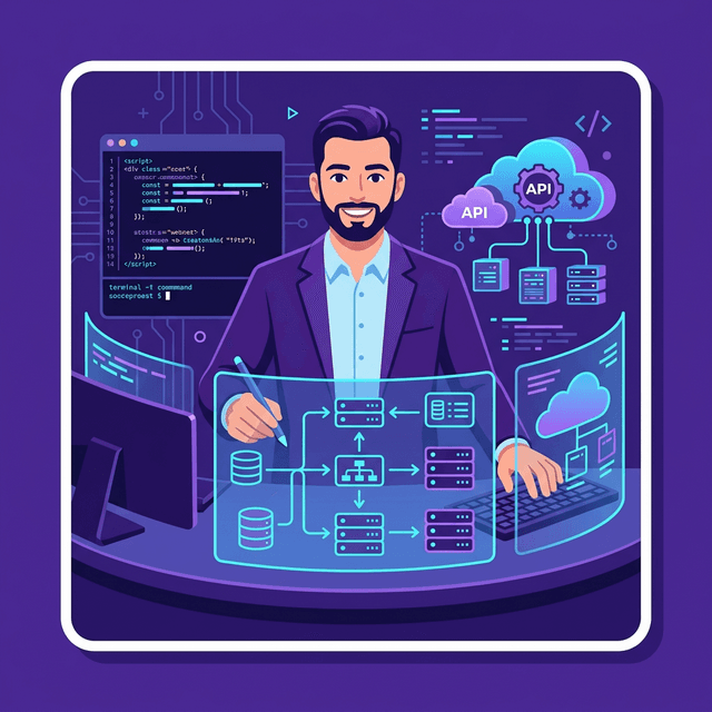 CTO CV Example — Chief Technology Officer with server architecture