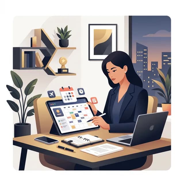 Executive Assistant CV Example — Assistant managing executive diary