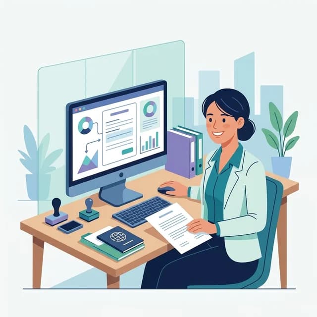 Government Relations Officer CV Example, PRO handling documents and government portals