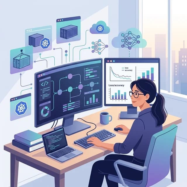 MLOps Engineer CV Example, engineer with CI/CD and model monitoring dashboards