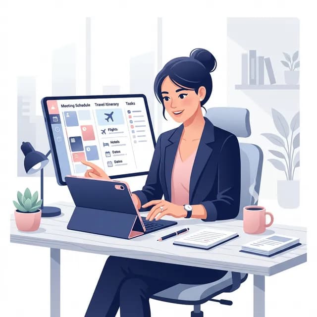 Personal Assistant CV Example — PA managing executive schedule